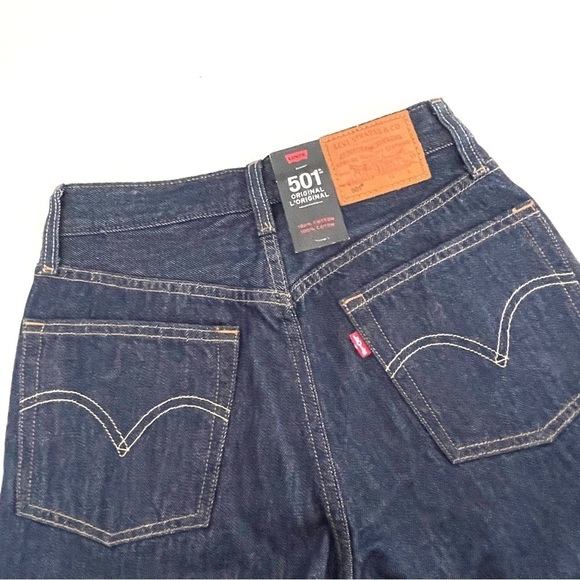 Levi's 501 Dark Wash Denim Long Jean from Aritzia - Picture 10 of 11